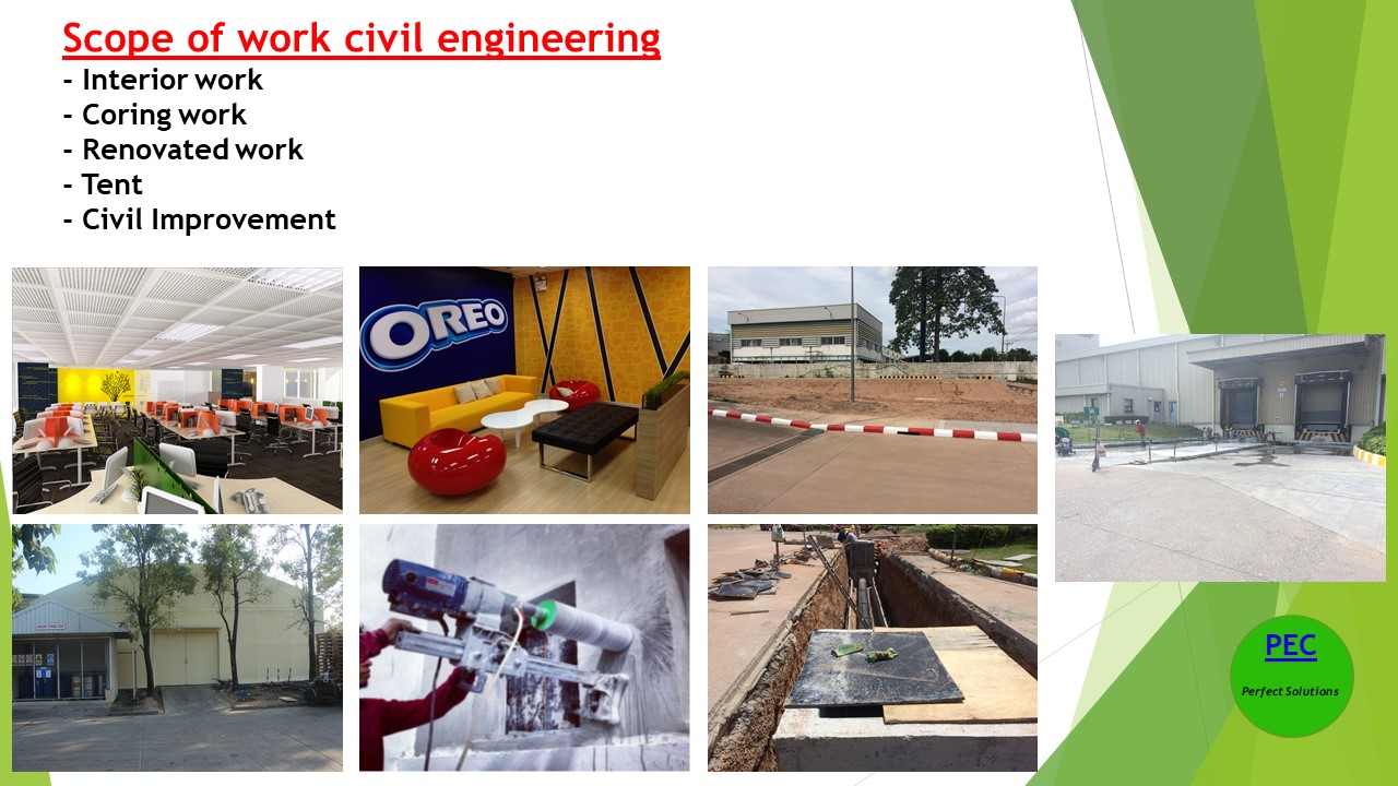 Scope of work civil engineering